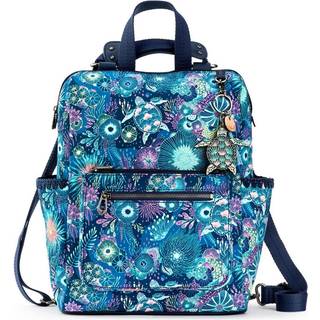Sakoots kvinder Eco-Twill Loyola Convertible rygs?k Royal Blue Seascape One St?rrelse USA