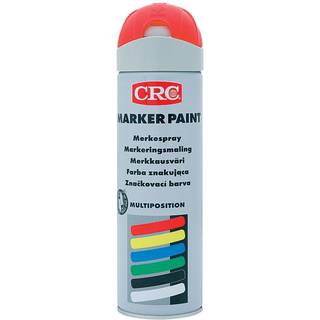 Crc Mærkespray rød fluorescer, 500 ml