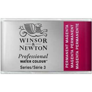 Winsor & Newton Professional akvarelfarve 1/1 pan Permanent Magenta 489
