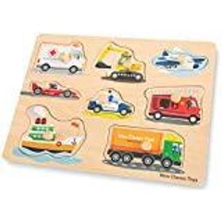 New Classic Toys - Knoppuslespil Transportmidler
