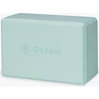 Gaiam Yoga Block - St?ttende latexfri EVA -skum - Soft -skridsikre overflade med skr? kanter til Yoga Pilates Meditation - Yoga -tilbeh?r til sta