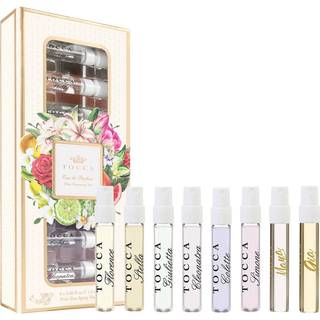 Tocca Eau de Parfum Mini Discovery Set - 8 Pr?vest?rrelse Kvinders parfumer (1,5 ml hver) Opdag din yndlings parfume