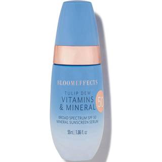 Bloomeffects - Tulip -dugs solcreme serum med bredspektret mineral SPF 50 (vandafvisende op til 40 minutter) | Grusomhedsfri ren skønhed (1,86 fl