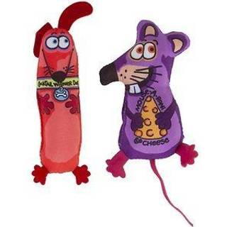 Doskocil bambus PET CAM650027 2-Pack Fat Cat Appeteasers Catnip Cat Toy