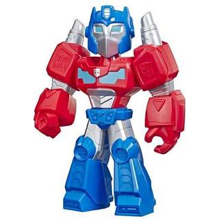 Transformers Optimus Prime Mega Mighties 10 """" Action Figure Toys for Kids Ages 3 & Up (Amazon Exclusive)
