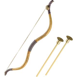 Disney Prinsesse Merida Modig Pige Bue og Pil Legetøj - Lysbrun og Lilla, Ideel til Fantasifuld Leg