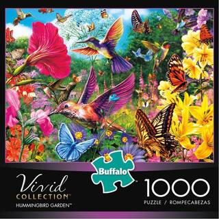 Buffalo Games Hummingbird Garden Jigsaw -puslespil fra den levende samling 1000 stykke