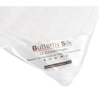 Silkedyne 140x220 cm - Vinterdyne med Bambus betræk - Butterfly Silke dyne