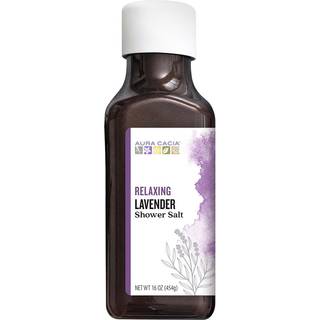Aura Cacia afslappende lavendel brusesalt | 16 oz.