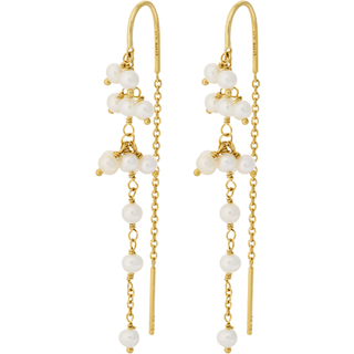 Pernille Corydon Ocean Treasure Øreringe 18 kt. Forgyldt Sølv e-435-gp - Dame - 925 Sterling Silver