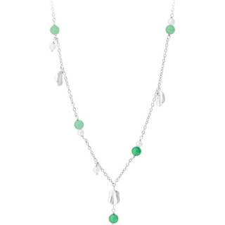 Ocean Hope Necklace Sterling Sølv Halskæde fra Pernille Corydon med Perler Og Grøn Aventurin