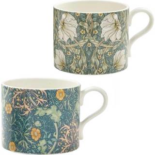 Spode Morris & Co Krus 2-pak Daffodil/willow Bough - Kaffekopper Porcelæn Multi - MCOJ8726-XG