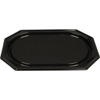 Plastfad sort 36x54cm stor, 100 stk