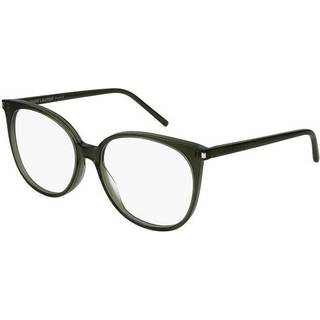 SAINT LAURENT Kvinde SL 39 005 Optiske stel Acetat Grøn Rund