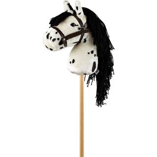 Kæphest - Hvid m. Pletter Hobby horsing Bamse 84348