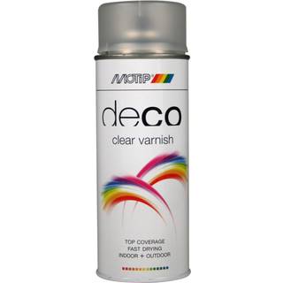 Klarlak Satin Mat - MoTip - Spray 400 ml. - Hurtig levering