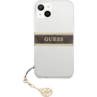 Guess 4G Strap Charm (iPhone 13 mini) - Brun