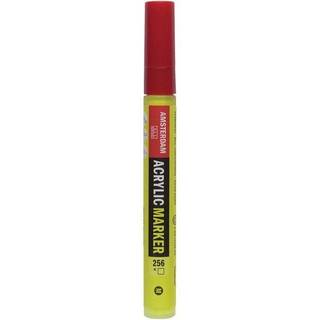 Amsterdam akrylmarker 4 mm Reflex Yellow – 256 – UV. UV-farve