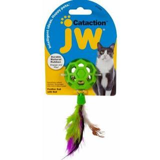 JW Cataction Feather Ball w/ Bell