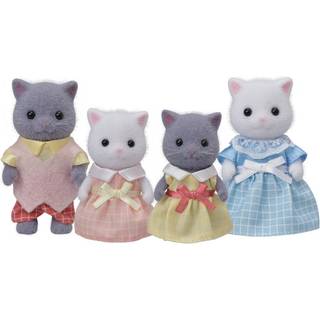 Calico critters persisk kattefamilie - s?t med 4 samlerobjekter for b?rn i alderen 3+