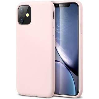 ESR yippee color soft smooth silicone case pink for iphone 11
