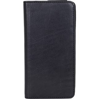 Buffalo Wallet Universal Etui m. Kortholder - Ægte Læder - (Maks. Mobil: 150 x 65mm) - Sort