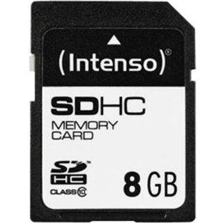 Intenso 8GB SDHC Hukommelseskort  Class 10