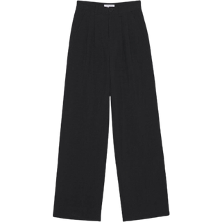 Carrie Pant - Black Linen Blend 42