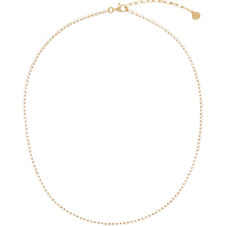 Diamond Tennis Necklace - 14k Gold One