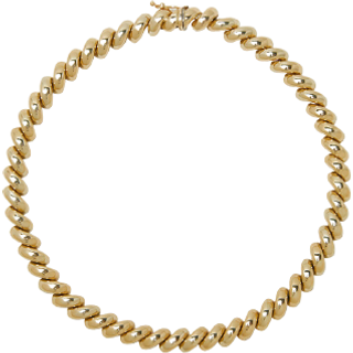 Spiral Necklace - 14k Gold One