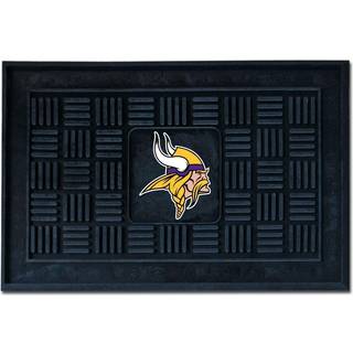 Fanmats 11446 Minnesota Vikings Heavy Duty Vinyl Medallion Outdoor Door Mat - 19,5in. x 31in.