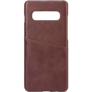 ONSALA Mobilecover Brown Samsung S10 Plus Creditcard Pocket