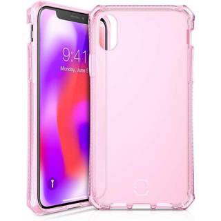 ITSKINS Spectrum clear Cover til iPhone Xs Max Gennemsigtigt lyserød