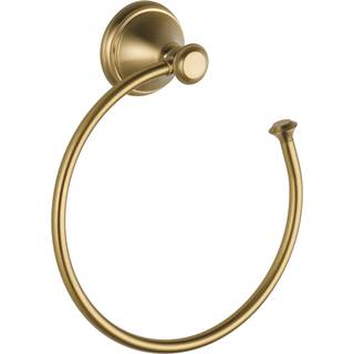 Delta Faucet 79746-Cz Cassidy Håndklædningsring 2,63 x 7 x 2,63 tommer Champagne Bronze