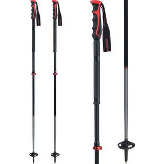 Komperdell Descent Carbon Rocksleeve Vario, skistave, sort