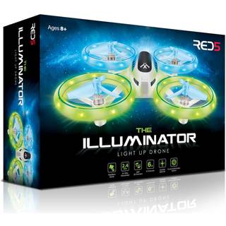 RED5 Illuminator Quadraptor drone med LED-lys