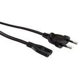 VALUE Euro Power Cable Type C to C7. White. 1.8m