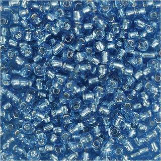 Turkis Rocaiperler 3 mm - 25g til Smykkefremstilling