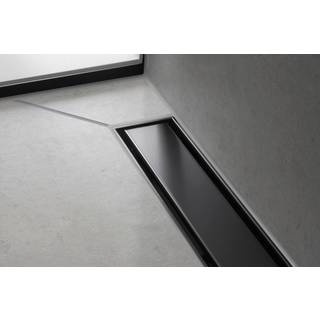 hansgrohe RainDrain Match kappesæt til flise bruseafløb 800 mm mat sort