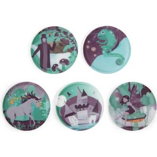 ergobag Klettie-Set Zauberwald, 5 tlgs Kletties-Set zum wechseln