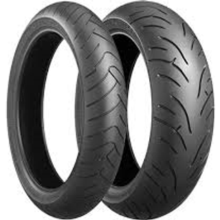 Bridgestone BT023 F ( 120/70 ZR17 TL (58W) M/C, Forhjul )