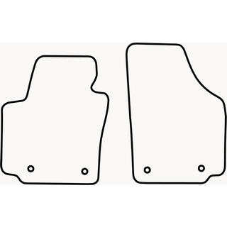 Velour formåtter Seat Altea 2004-2008