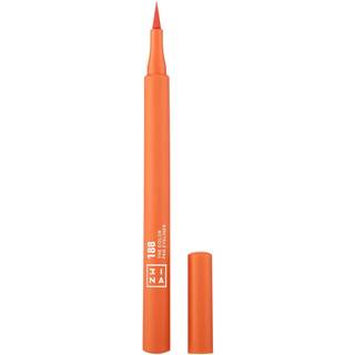 3INA The Color Pen Eyeliner Eyeliner Pen Skygge 188 - Orange 1 ml - 1 ml
