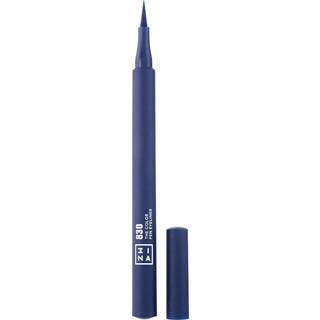 3INA The Color Pen Eyeliner Eyeliner Pen Skygge 830 - Navy blue 1 ml - 1 ml