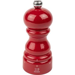 Peugeot Paris U'Select Pfeffermühle 12 cm Buchenholz passion red lackiert - Stahlmahlwerk - Rot