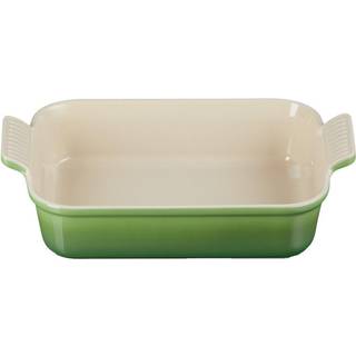Le Creuset Auflaufform Tradition Steinzeug Bamboo Green 26 cm