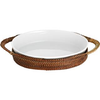 Pillivuyt - Nito kurv 36x27 cm brun flet - Kurve og æsker - Brun