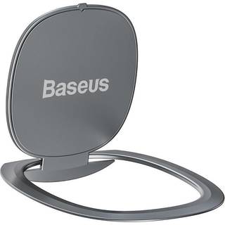 Baseus Invisible Finger Ring til Mobil - Sølv