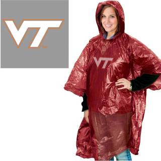 Virginia Tech Hokies Rain Poncho Special Order