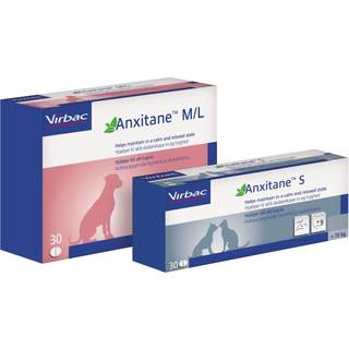 Virbac Anxitane S tabletter til hund og kat - 30 stk
